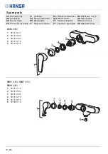 Preview for 18 page of Hansa 5145 0193 0067 Installation And Maintenance Manual