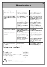 Предварительный просмотр 11 страницы Hansa 5205 0100 Mounting And Operating Instructions