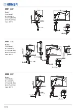 Preview for 4 page of Hansa 5501 2201 Installation And Maintenance Manual