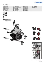 Preview for 13 page of Hansa 5501 2201 Installation And Maintenance Manual