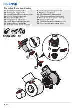 Preview for 26 page of Hansa 5501 2201 Installation And Maintenance Manual