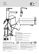 Предварительный просмотр 6 страницы Hansa 5523 1103 Mounting And Operating Instructions