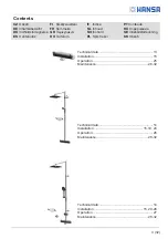 Предварительный просмотр 3 страницы Hansa 6513 2101 Installation And Maintenance Manual