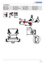 Preview for 7 page of Hansa 6513 2101 Installation And Maintenance Manual