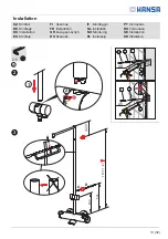 Preview for 13 page of Hansa 6513 2101 Installation And Maintenance Manual