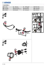 Preview for 16 page of Hansa 6513 2101 Installation And Maintenance Manual