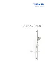 Предварительный просмотр 1 страницы Hansa Activejet Installation And Maintenance Manual