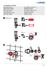 Предварительный просмотр 17 страницы Hansa ALESSI Sense 0773 2201 Installation And Maintenance Manual