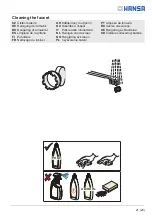 Предварительный просмотр 21 страницы Hansa ALESSI Sense 0773 2201 Installation And Maintenance Manual