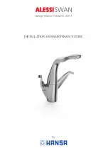 Preview for 1 page of Hansa Alessi Swan 0744 2203 Installation And Maintenance Manual