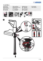 Preview for 5 page of Hansa Alessi Swan 0744 2203 Installation And Maintenance Manual