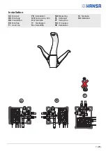 Preview for 7 page of Hansa Alessi Swan 0744 2203 Installation And Maintenance Manual