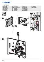 Preview for 8 page of Hansa Alessi Swan 0744 2203 Installation And Maintenance Manual