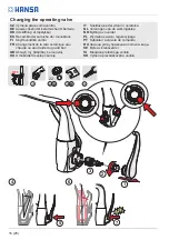 Preview for 16 page of Hansa Alessi Swan 0744 2203 Installation And Maintenance Manual