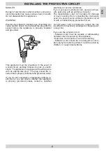 Preview for 9 page of Hansa AMM20BEIH Operating Instructions Manual