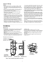 Preview for 6 page of Hansa AMM44BESH Instruction Manual