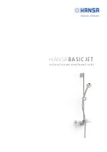 Hansa BASICJET Installation And Maintenance Manual preview