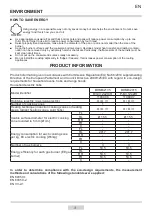 Preview for 3 page of Hansa BHMI62135 Instruction Manual