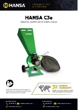 Hansa C3e Operation, Maintenance And Safety Manual preview