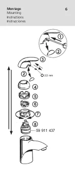 Preview for 6 page of Hansa Classic 59 911 437 Mounting And Operating Instructions