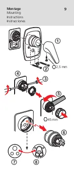 Предварительный просмотр 9 страницы Hansa Classic 59 911 437 Mounting And Operating Instructions