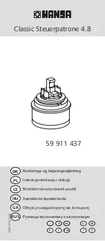 Preview for 25 page of Hansa Classic 59 911 437 Mounting And Operating Instructions