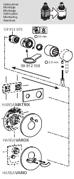 Предварительный просмотр 13 страницы Hansa Classic 59 913 075 Mounting And Operating Instructions