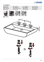 Preview for 7 page of Hansa CLIFF 5042 2201 Installation And Maintenance Manual