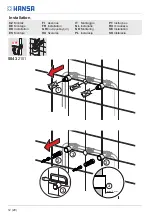 Preview for 12 page of Hansa CLIFF 5042 2201 Installation And Maintenance Manual