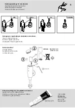 Preview for 5 page of Hansa CONCERTO 0944 0172 Mounting And Operating Instructions