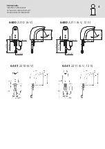 Preview for 4 page of Hansa CONCERTO 6440 2210 Mounting And Operating Instructions