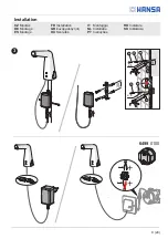 Предварительный просмотр 9 страницы Hansa DESIGNIO 5179 2201 Installation And Maintenance Manual