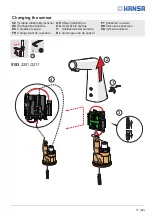 Предварительный просмотр 17 страницы Hansa DESIGNIO 5179 2201 Installation And Maintenance Manual