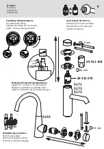 Предварительный просмотр 9 страницы Hansa DESIGNO 5103 2173 Mounting And Operating Instructions