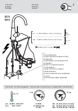 Предварительный просмотр 19 страницы Hansa DESIGNO 5103 2173 Mounting And Operating Instructions