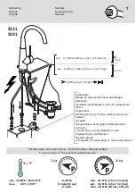 Предварительный просмотр 31 страницы Hansa DESIGNO 5103 2173 Mounting And Operating Instructions