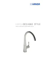 Preview for 1 page of Hansa DESIGNO STYLE 5101 2283 Installation And Maintenance Manual