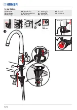 Preview for 6 page of Hansa DESIGNO STYLE 5101 2283 Installation And Maintenance Manual