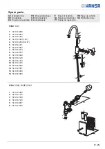 Предварительный просмотр 25 страницы Hansa DESIGNO STYLE 5101 2283 Installation And Maintenance Manual