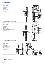 Preview for 4 page of Hansa DESIGNO STYLE 5103 2283 Installation And Maintenance Manual