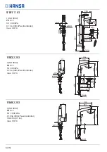 Preview for 6 page of Hansa DESIGNO STYLE 5103 2283 Installation And Maintenance Manual