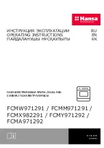 Hansa FCMW971291 Operating Instructions Manual preview