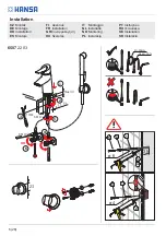 Preview for 6 page of Hansa FIT 6504 2203 Installation And Maintenance Manual