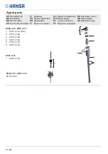 Preview for 10 page of Hansa FIT 6504 2203 Installation And Maintenance Manual