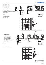 Preview for 11 page of Hansa FIT 6504 2203 Installation And Maintenance Manual