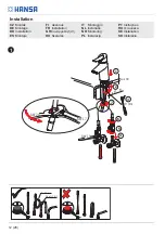 Preview for 12 page of Hansa FIT 6504 2203 Installation And Maintenance Manual