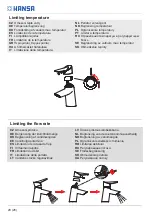 Preview for 20 page of Hansa FIT 6504 2203 Installation And Maintenance Manual