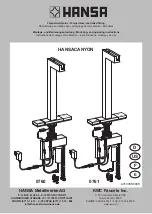 Предварительный просмотр 2 страницы Hansa HANSACANYON 0760 2201 0017 Mounting And Operating Instructions