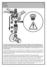 Предварительный просмотр 8 страницы Hansa HANSACANYON 0760 2201 0017 Mounting And Operating Instructions