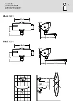 Предварительный просмотр 3 страницы Hansa HANSACONCERTO 6445 2201 Mounting And Operating Instructions